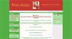 Desktop Screenshot of man-koso.com
